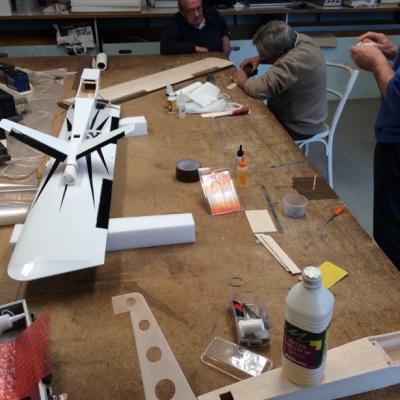 Un Racer déjà terminé. Celui de Claude.