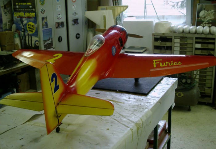  Magnifique décoration pour le SEA-FURY de P. Baudin.